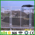 High Quality Galvanized Walk-Through Chain Link Wire Mesh Fence Gate with all fence fittings